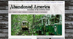 Desktop Screenshot of abandonedamerica.us